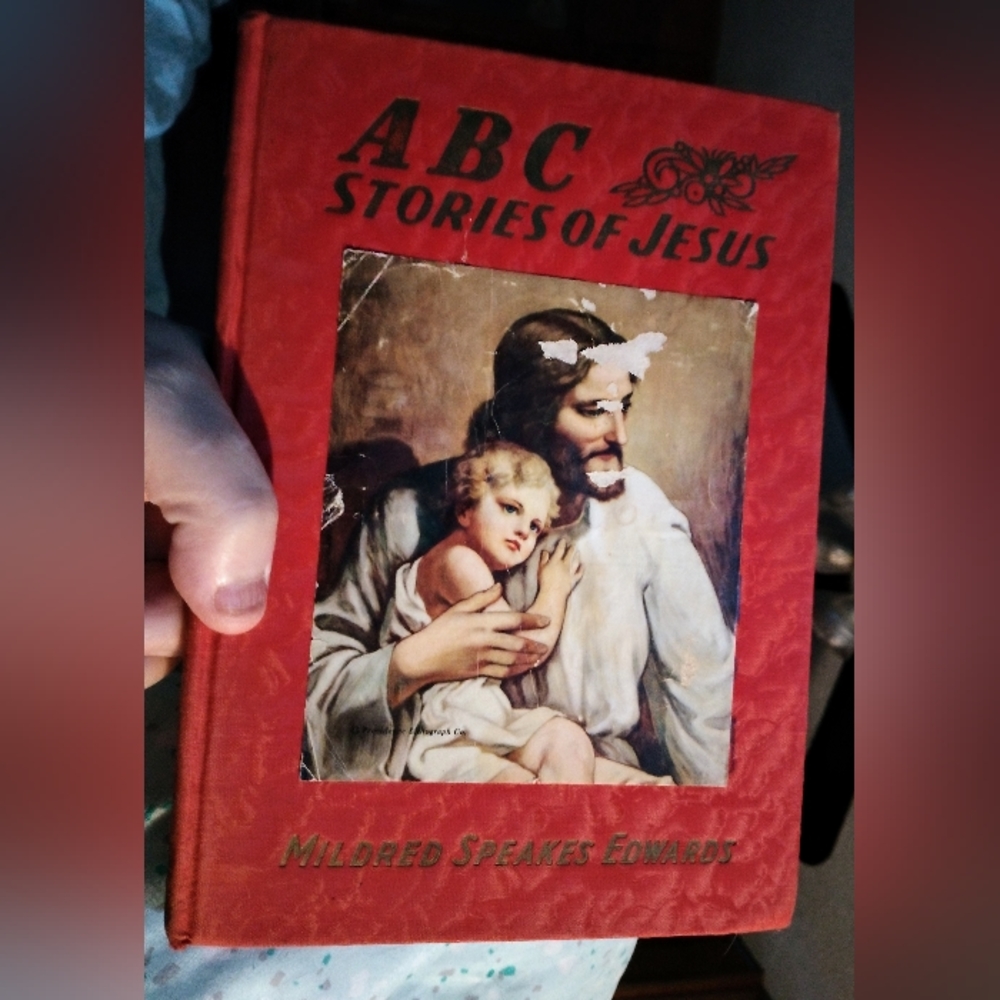 Vintage 1949 ABC Stories of Jesus Children's Book         1/24